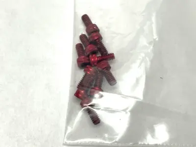 RASC0812-8A4 | 4-40 x 1/4 SHCS Red Screws PKG OF 10 - New