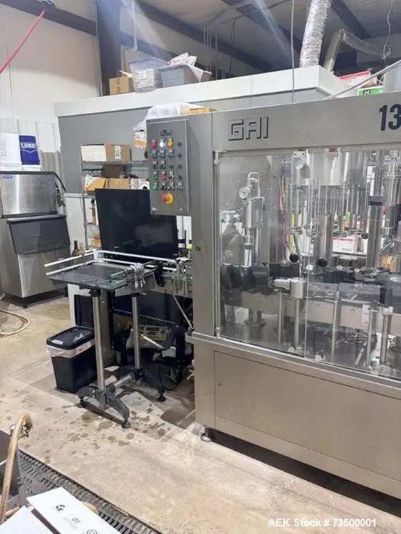 Used GAI 1301S-RO Liquid & Paste Complete Packaging Lines Illinois US | Aaron Equipment 13 #180247