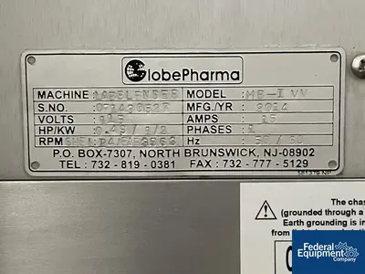 USED GlobePharma 16 Quart Globe Pharma Maxiblend Blender, Tote and Twin Shell