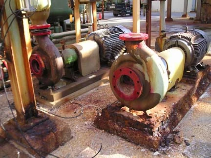 Used DURCO 6" X 8" X 16" Centrifugal Pumps New Jersey US | Perry Equipment 1 #120143