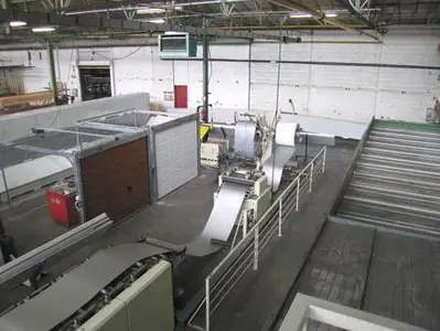 USED JENSEN - ROLLFORMING - SANDWICHPANEL FOR INDUSTR. SECTIONAL GATES