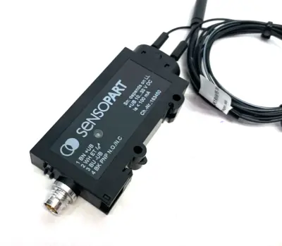 New | in-Stock Sensopart Digital Fiber Optic Sensor 567-71004 w/ Fiber Optic Cable Photoelectric Sensors Michigan US | Maverick Industrial Sales #1402489