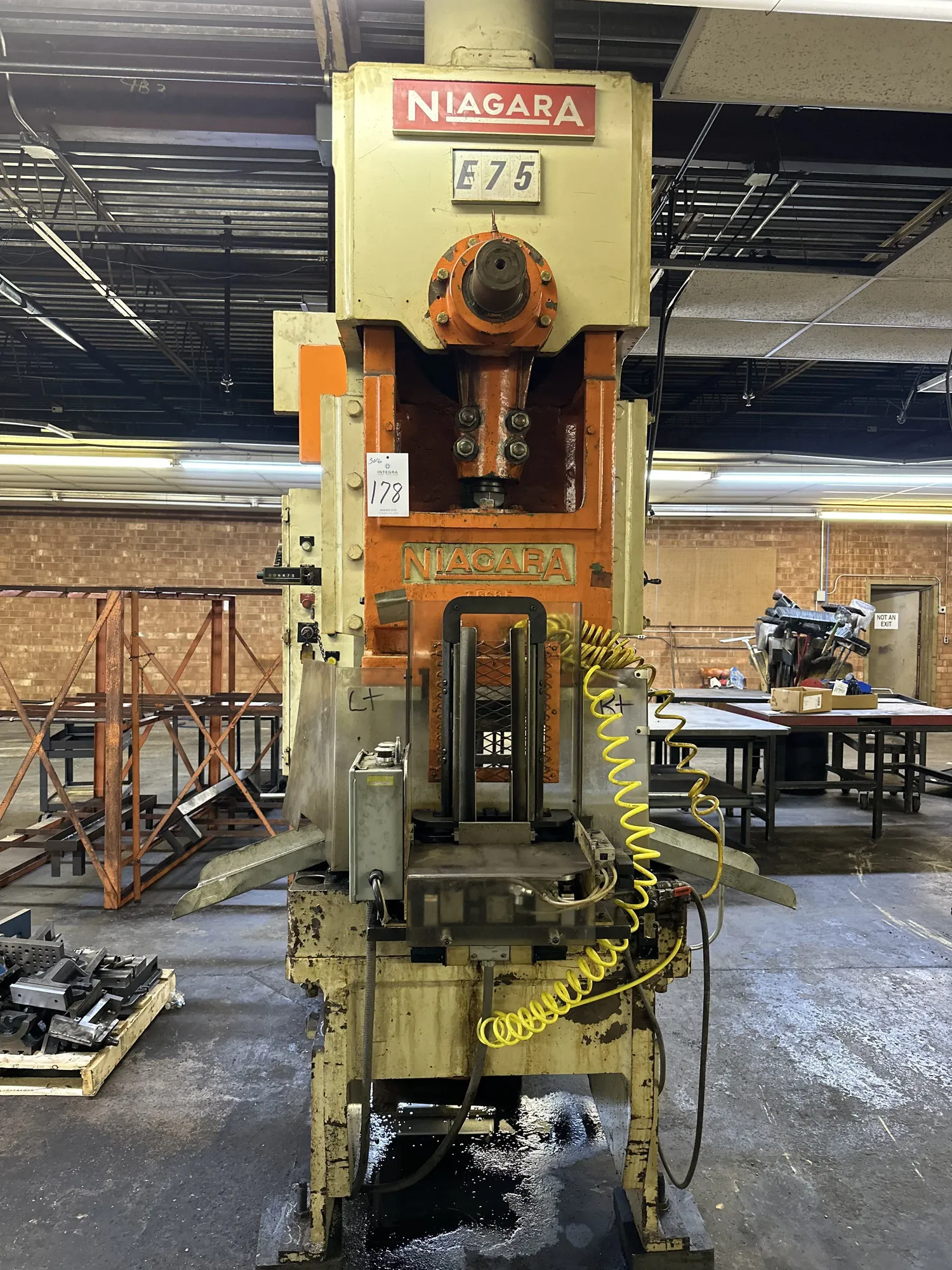 USED NIAGARA E-75 OBI PRESS