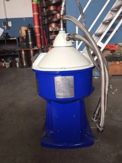 (4) Alfa-Laval S-826 fuel/lube oil purifiers, 316SS.