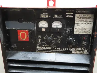 Lincoln 8794-M IDEALARC R3R 500 Amp DC Arc Stick Welder Power Source 3 PH Tested