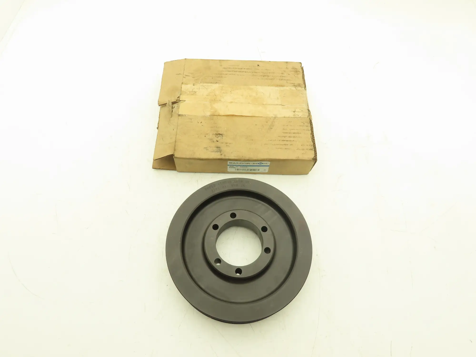 Baldor Dodge 2B80-SK 2-Groove A,B-Belt Pulley Sheave QD Bushing 8.35" OD