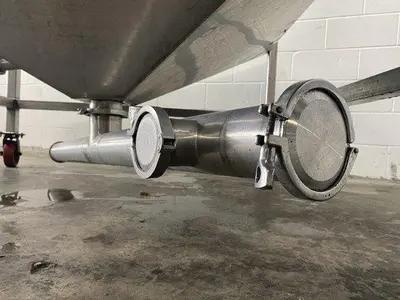 SS 150 Gallon Hopper