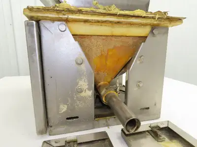 Accu-Rate Volumetric Screw Feeder 1" Auger Stainless Hopper 18x18" 90VDC