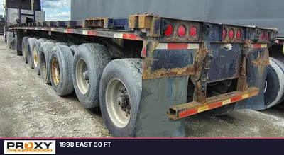 Used 1998 EAST 50 FT Flatbed Trailers Michigan US | Proxy Equipment #1388737