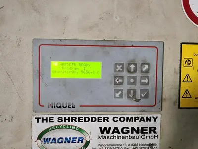 Wagner Single Shaft Shredder