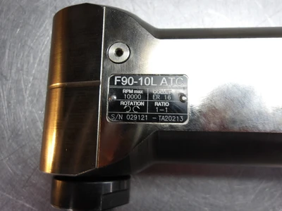 Gerardi CAT40 ER16 Long Milling Right Angle Head F90-10L ATC (LOC74)