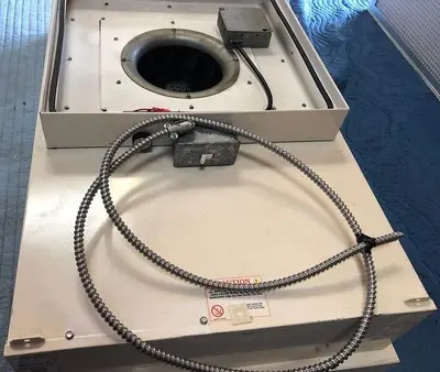 CLEANROOM FILTER CRI 12254 SN 0124535. SAM24 MICROSOUND CRF LOW WATT