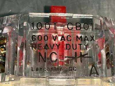 Used JOSLYN CLARK CONTROLS 100TCB01 Contact Blocks Ohio US | HGR 24 #1488445