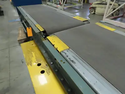 Hytrol 18"x15' Belt Conveyor 3-Stage Gapper Accumulator Center Drive 50-98 FPM