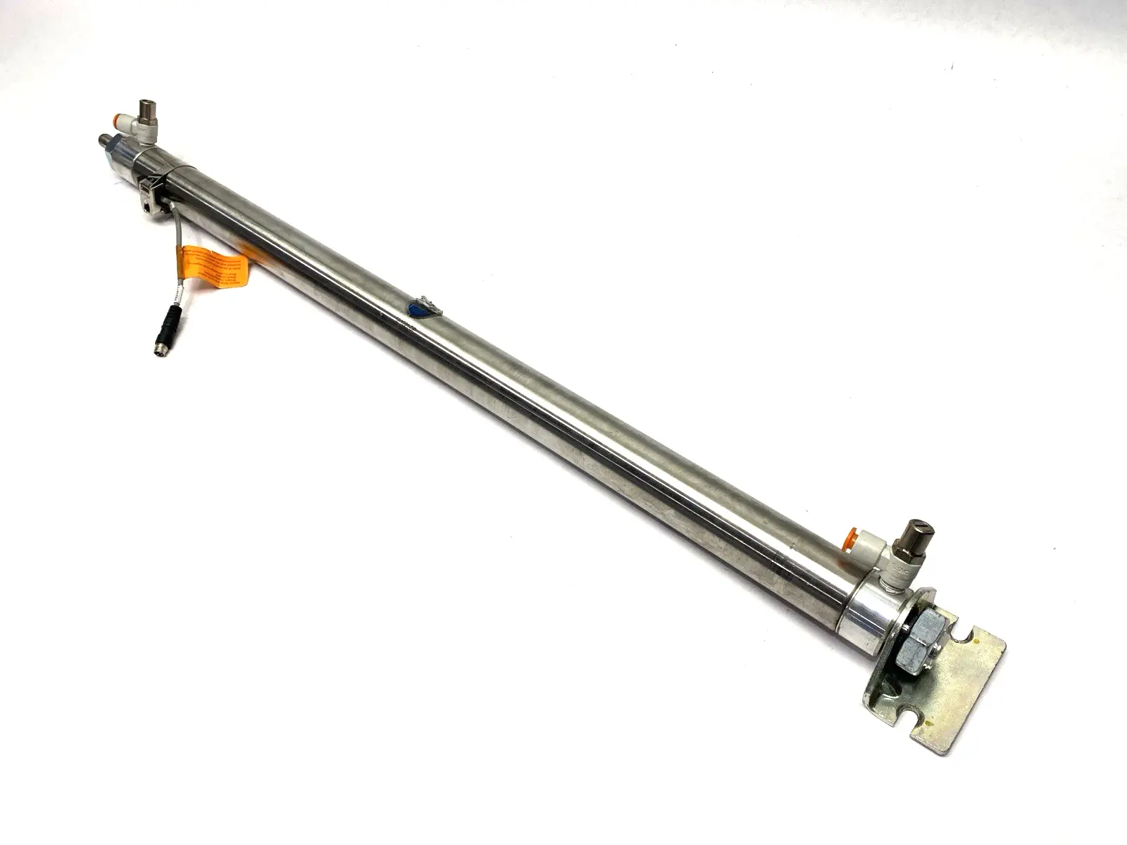 USED BIMBA PNEUMATIC CYLINDER 1-1/4" BORE 21" STROKE