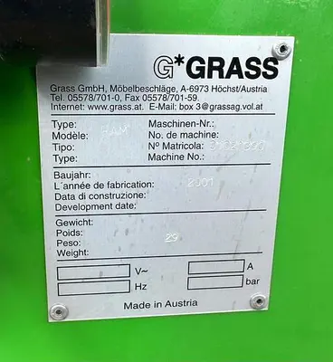 USED 2001 GRASS RAM