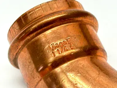 77652 | Viega  ProPress Street Elbow 45 Degrees FTG x C 1-1/4" Copper - New Other
