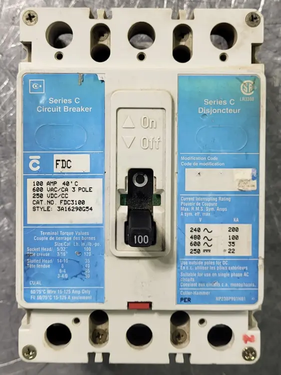 Used EATON FDC3100 Switchgears British Columbia CA | Lenmark #244668