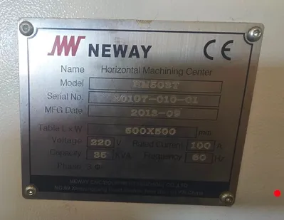 USED 2013 NEWAY HM503T