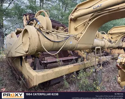 Used 1984 CATERPILLAR 623B Scrapers New Jersey US | Proxy Equipment #1380645