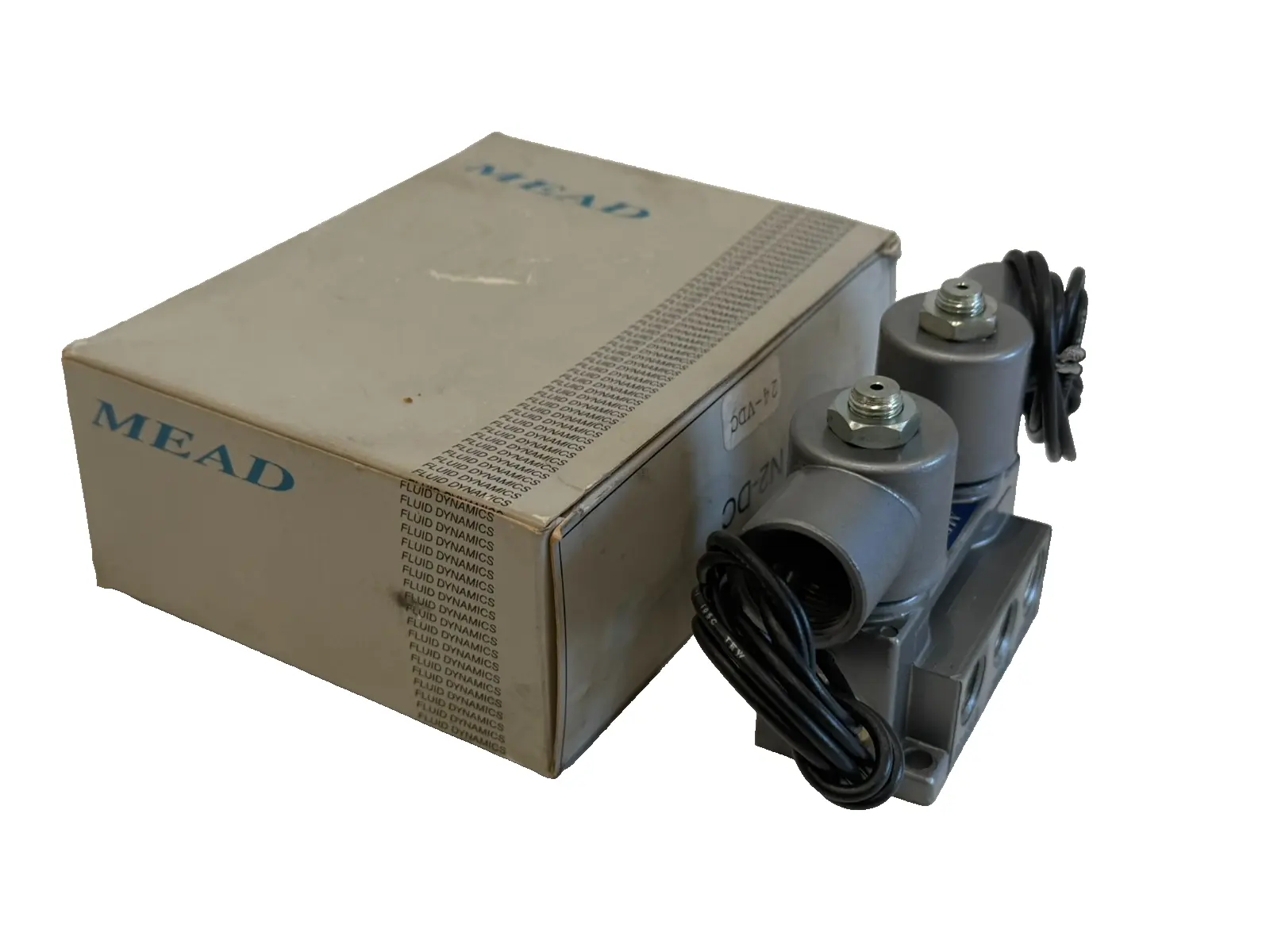 NEW MEAD N2-DC SOLENOID VALVE 24VDC N2DC