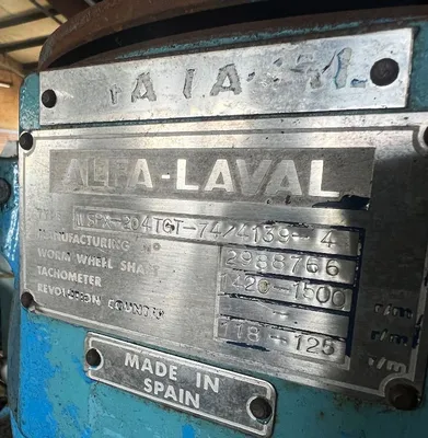 (2) Alfa-Laval WSPX 204 TGT-74 coolant concentrators, 316SS.