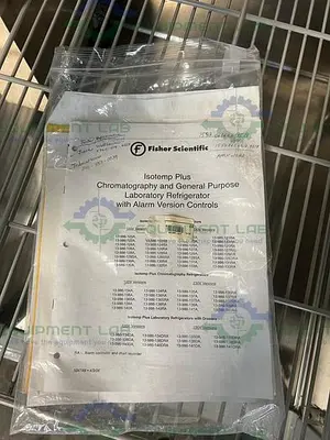 USED FISHER SCIENTIFIC 13-986-126RA ISOTEMP PLUS LABORATORY REFRIGERATOR 1°C TO 12°C