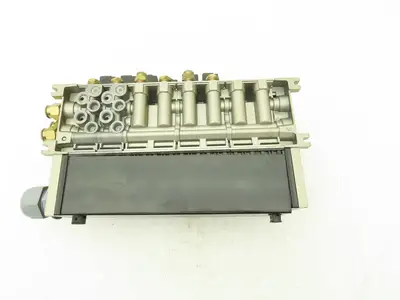 SMC VFS2300-5FZ Pneumatic 8-Station Solenoid Manifold w/6 Valves 24VDC VFS2000