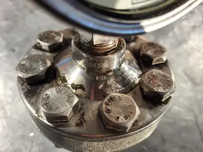 Pressure Gauge w/ Diaphragm Seal