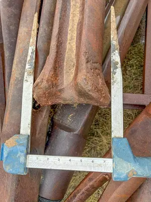 Used AFTERMARKET 8" X 31" CABLE TOOL CHISEL BIT Other Cutting Tools Pennsylvania US | East West Machinery & Drilling #1417936