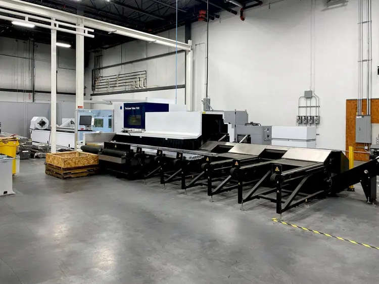 Used 2021 TRUMPF TRULASER TUBE 7000 FIBER Laser Cutters | Machine Factory Outlet #1267048