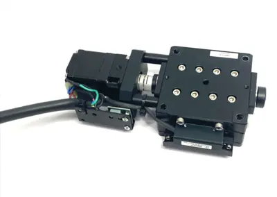 Used Suruga Seiki 1-Axis Motorized Goniometer Stage Module, φ60mm Stage Linear Actuators Michigan US | Maverick Industrial Sales #1394303