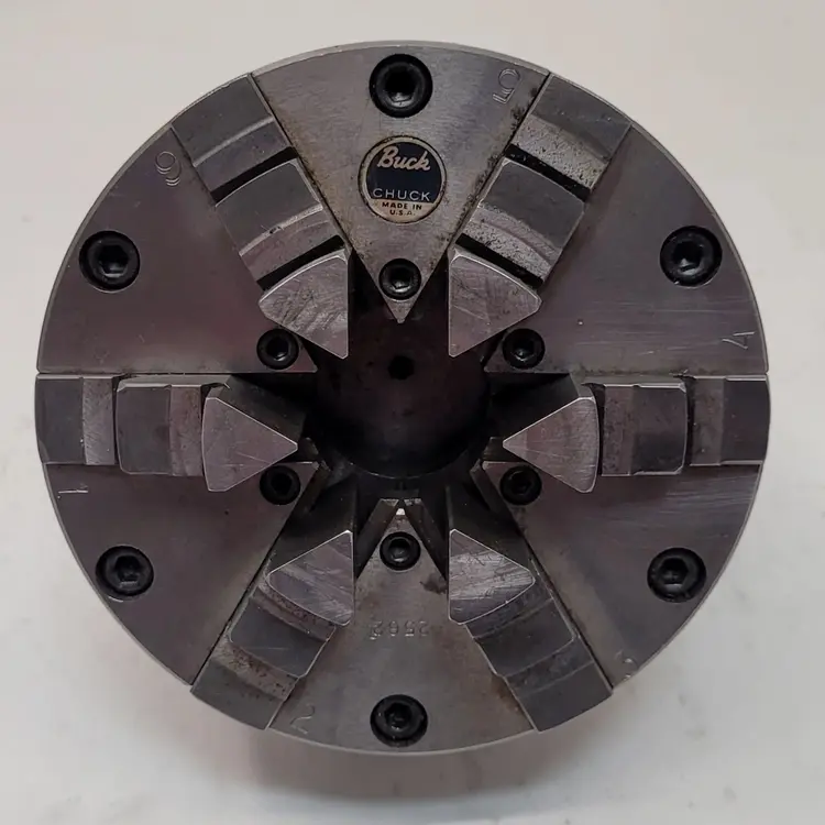 Used BUCK 5" 6 JAW CHUCK Collet Chucks & Fixtures Kentucky US | Aucto #1315592