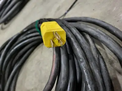 60 ft SOOW Power Extension Cord 14/3 AWG 15A 125V