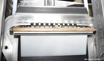 Used Flexopack IV450 Rotary Vacuum Sealer with iShrink Tunnel – Meat Packaging