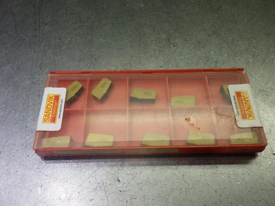 Sandvik Q-Cut Carbide Grooving Inserts QTY10 N151.2-6008-60-4T 4225 (LOC3549)