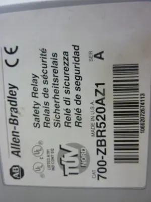 USED ALLEN BRADLEY 700-ZBR520AZ1 SER A