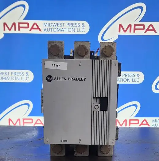 Used ALLEN-BRADLEY CAT 100-B250N*3 PLC Contactors | Midwest Press and Automation #618438