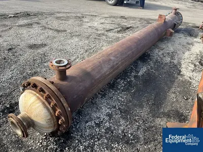 USED Trumbo, Incorporated 1,417 Sq Ft Trumbo Heat Exchanger, 316L S/S, 100/100#