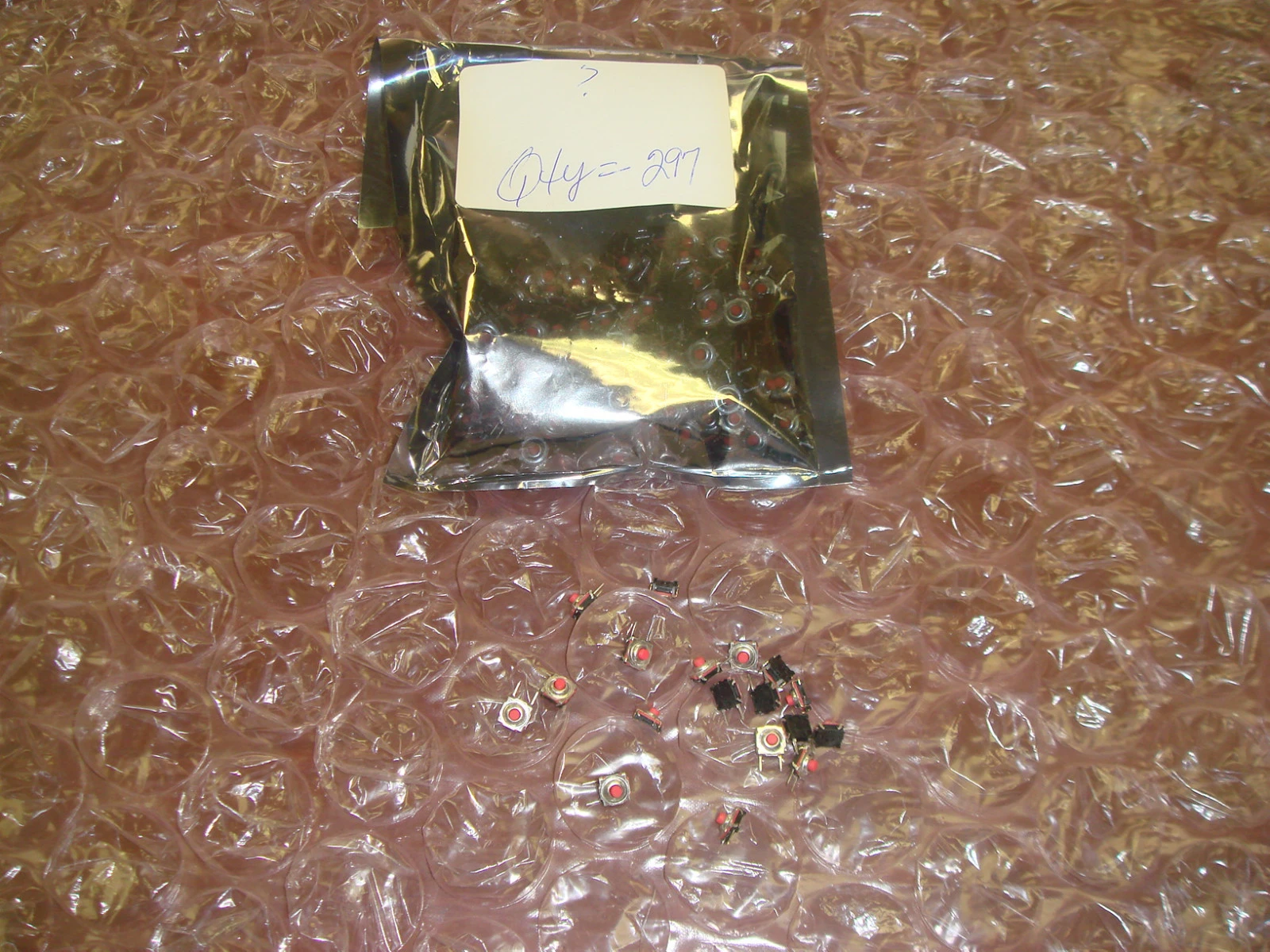 New Mini Push button 2-pin Switches (Qty 297)