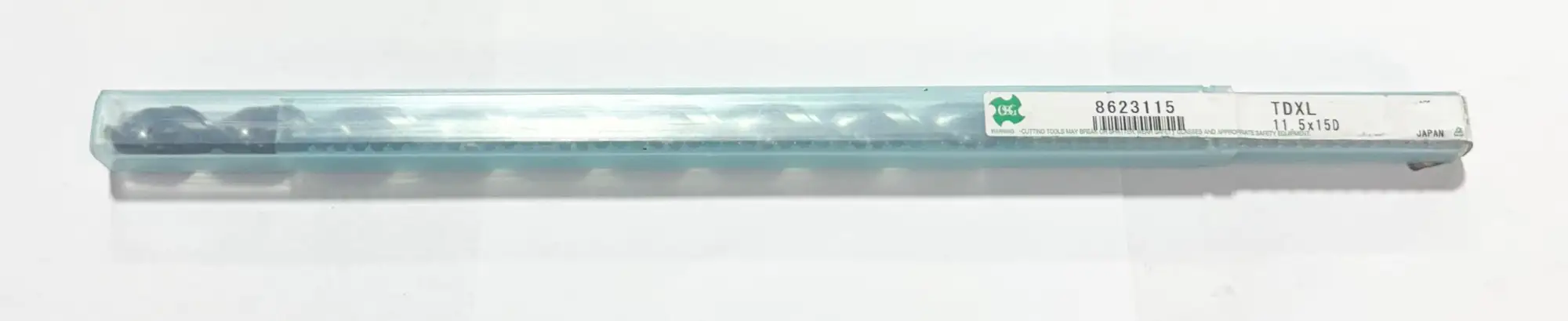 OSG 11.5mm Cobalt Drill 15xD Extra Long 2 Flute TDXL Coated