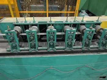 7 Stand Custom Roll Former with Inline Punch Press
