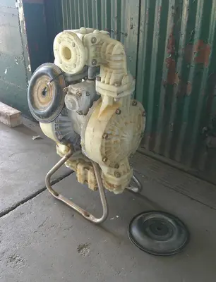 SPC9106  Pump 2" Flanged Dayton diaphragm pump, poly