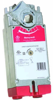 Honeywell MS7505A2008 2-Position Damper Actuator With Spring Return, 44 lb-in [New]