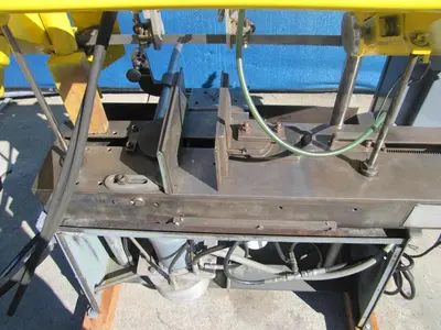 W. F. Wells and Sons Horizontal Band Saw Bandsaw with Coolant Pump & New Blade