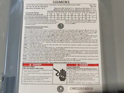 NEW SIEMENS HFC361R