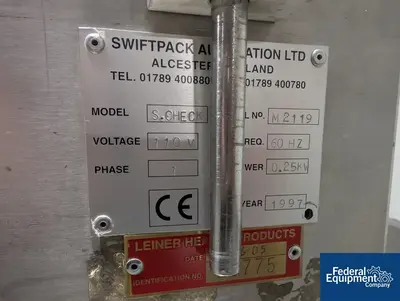 USED Swiftpack Swiftpack Automation LTD Swiftcheck, Model SPC2P