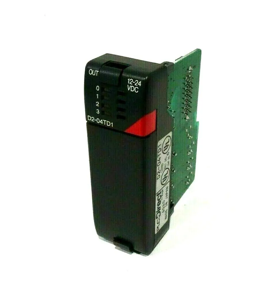 USED PLC DIRECT D2-04TD1 OUTPUT MODULE D204TD1