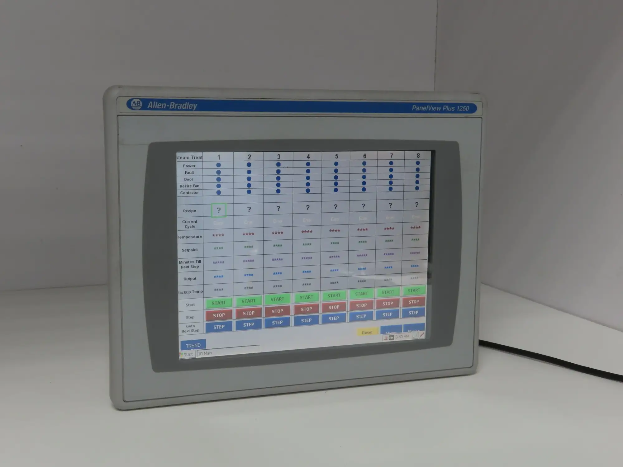 Allen Bradley 2711P-T12C4D8 PanelView Plus 1250 Touch Screen 12" HMI 100-240V