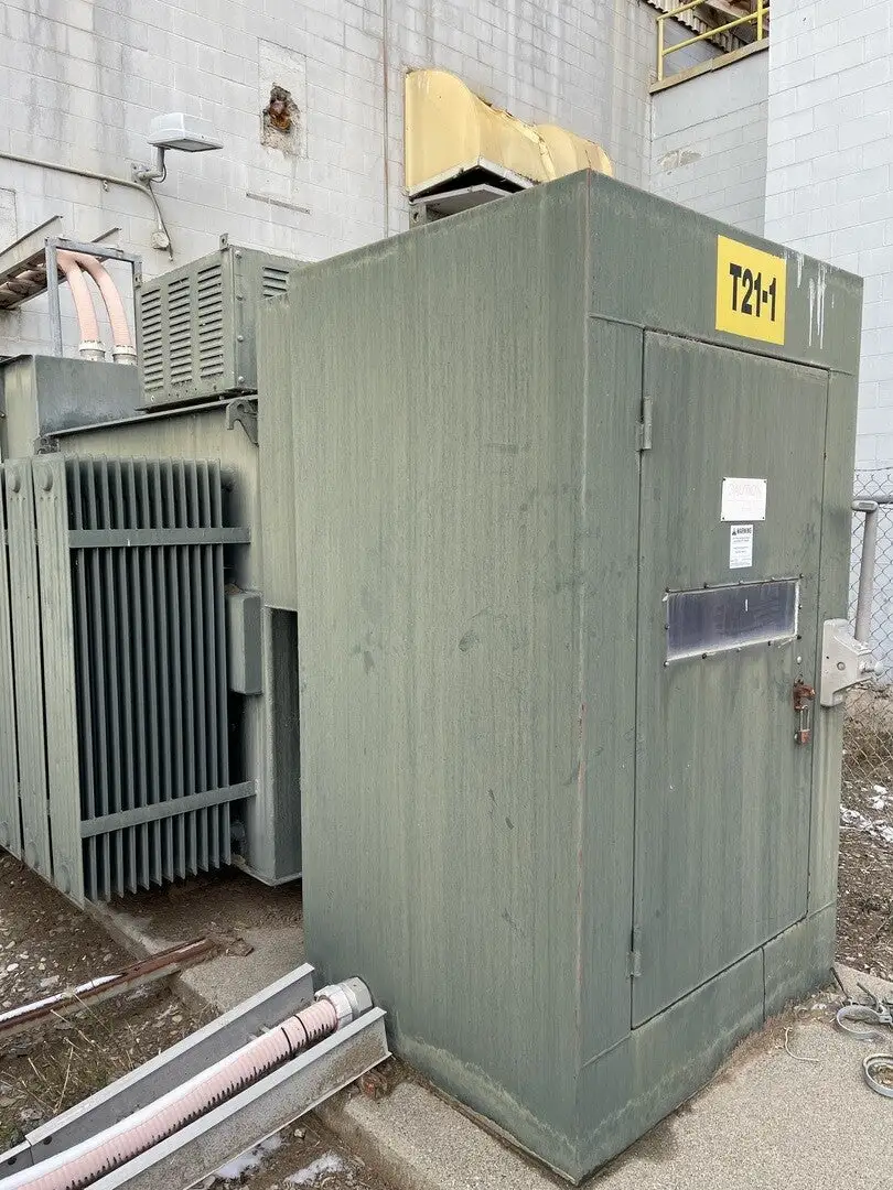 3000 kVA Oil-Filled ONAN/ONAF Transformer, HV. 13800, LV. 2400Y/1385
